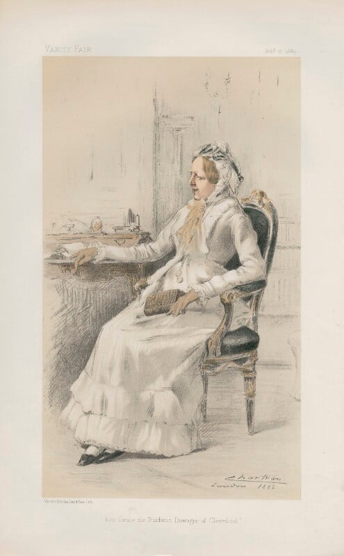 Grace caroline vane (née lowther), duchess of cleveland ('ladies. no. 1.') npg d44108