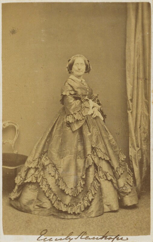 Emily harriet stanhope (née kerrison), countess stanhope npg ax10014