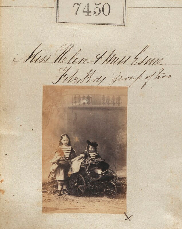 Miss helen fitzroy and miss esme fitzroy npg ax57353