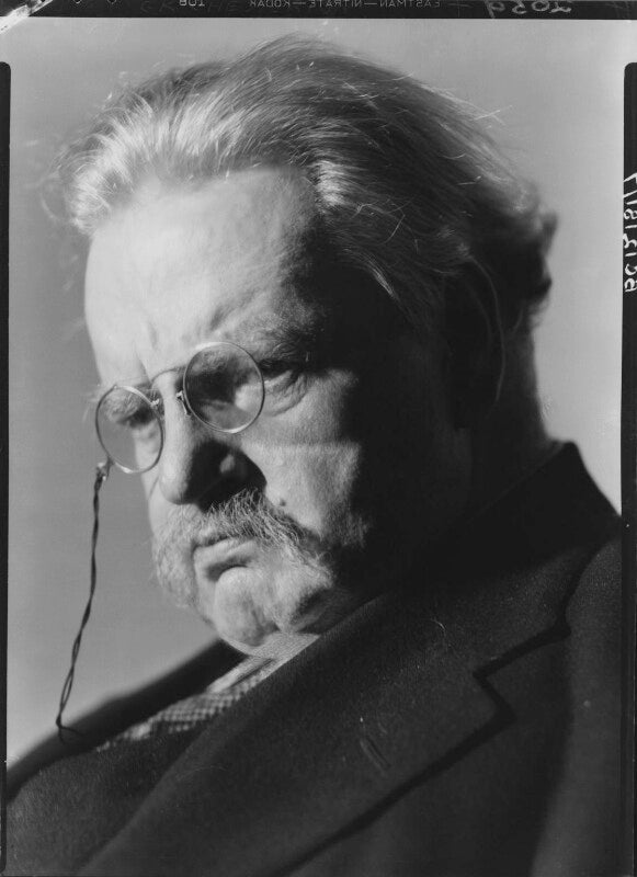 G.k. chesterton npg x10752