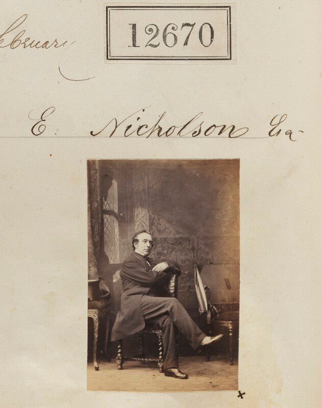 Mr e. nicholson npg ax62314
