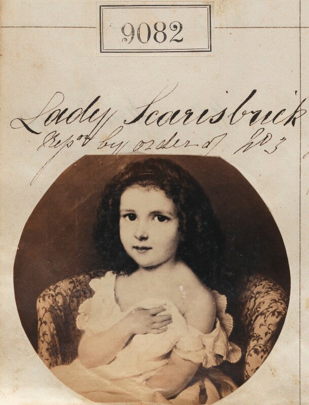 'reproduction by order of lady scarisbrick' npg ax58904
