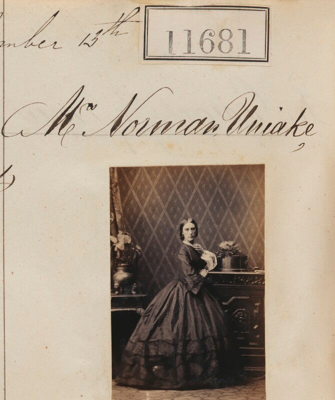 Mrs norman uniake? npg ax61364