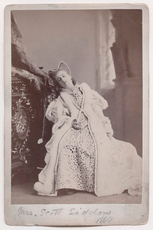 Mary frances scott siddons as princess elizabeth in 'twixt axe and crown' npg x196955
