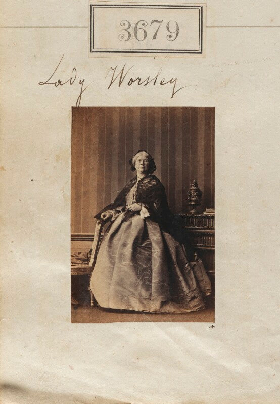 Sarah philadelphia (née cayley), lady worsley npg ax53075