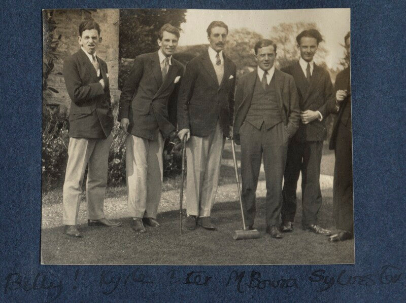 William henry smith, 3rd viscount hambleden; kyrle leng; peter ralli; sir maurice bowra; sylvester govett gates npg ax141550