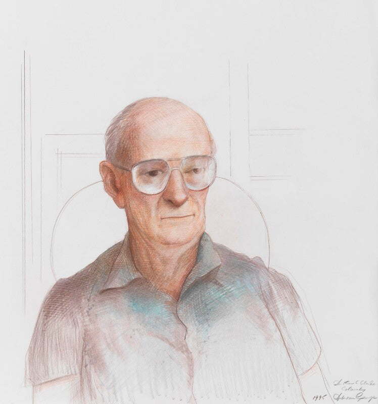 Sir arthur charles clarke npg 6451