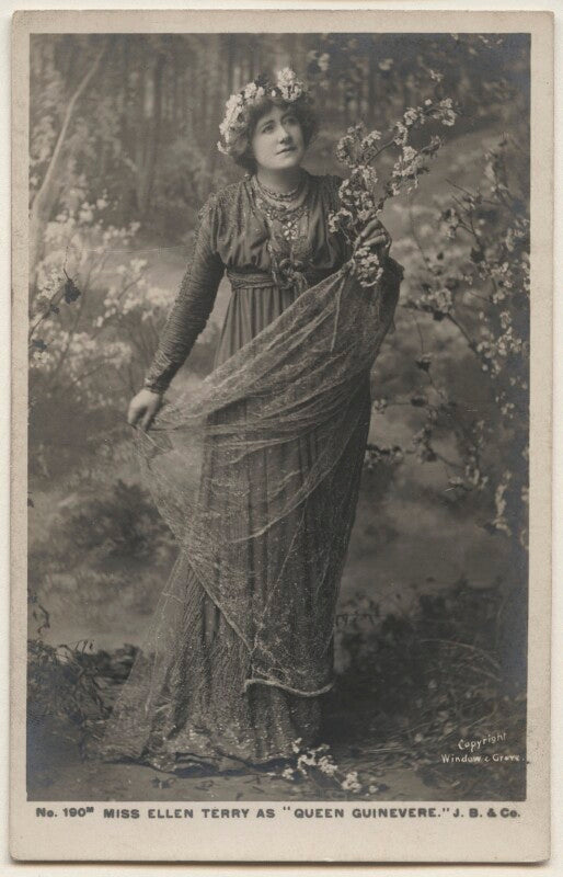 Ellen terry as guinevere in 'king arthur' npg x197947
