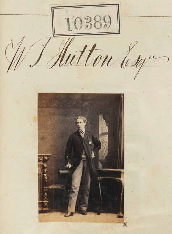 Mr w.j. hutton npg ax60103