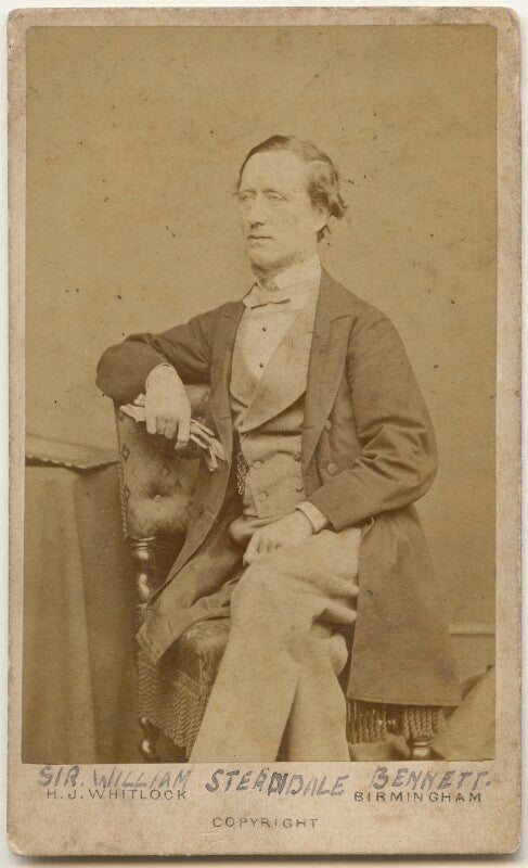 Sir william sterndale bennett npg x197488