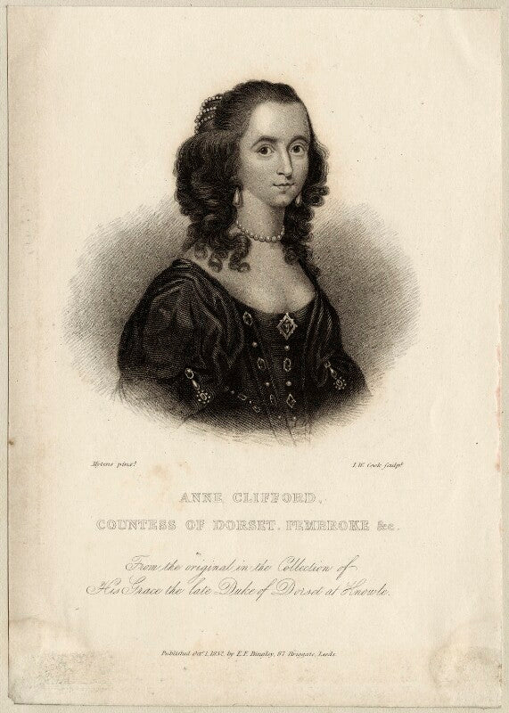 Possibly isabella compton (née sackville), countess of northampton, formerly known as anne, countess of pembroke (lady anne clifford) npg d28109