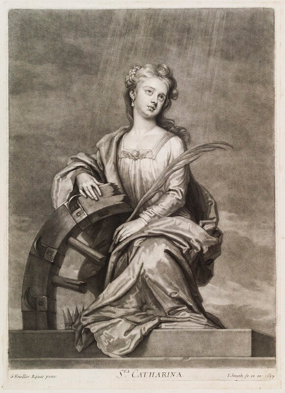 Mrs cross as st catherine npg d11725