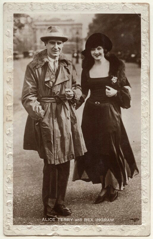 Rex ingram; alice terry npg ax160198