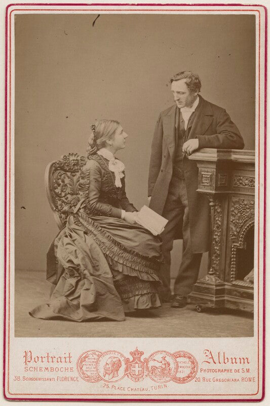 Lady laura elizabeth ridding (née palmer); george ridding npg x4975