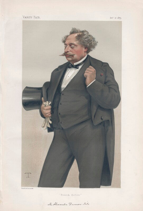Alexandre dumas jr ('men of the day. no. 212.') npg d43938