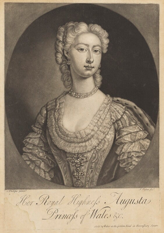 Augusta of saxe gotha, princess of wales npg d10778