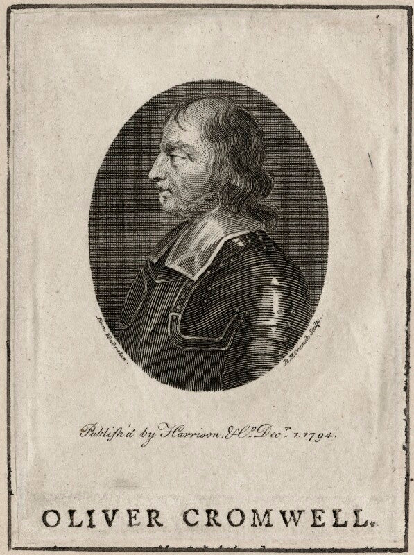 Oliver cromwell npg d28665