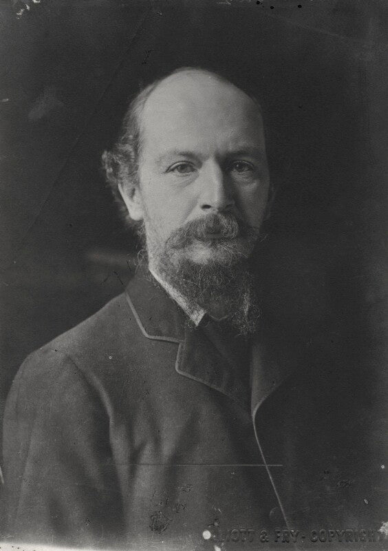 Algernon charles swinburne npg x134953