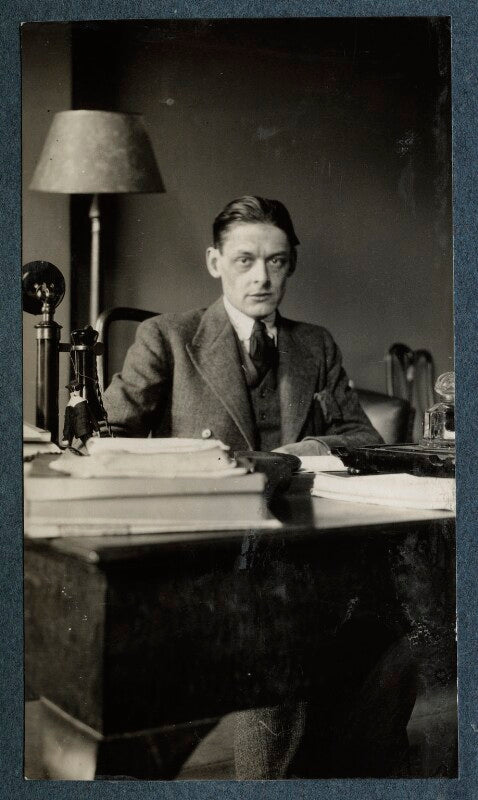 T.s. eliot npg ax142530