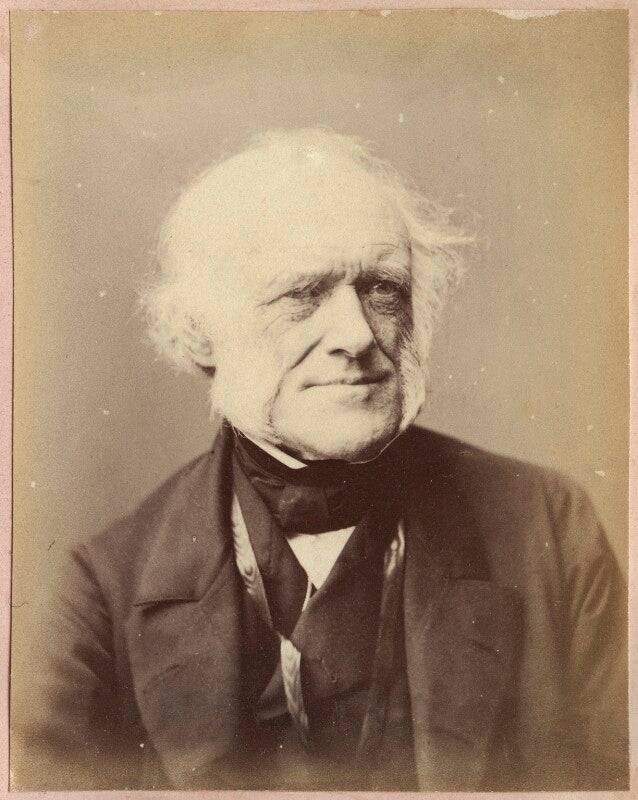 Sir charles lyell, 1st bt npg ax21889