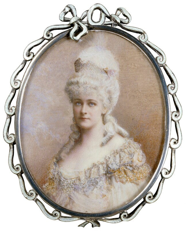 Frances evelyn ('daisy') greville (née maynard), countess of warwick as marie antoinette npg x133158