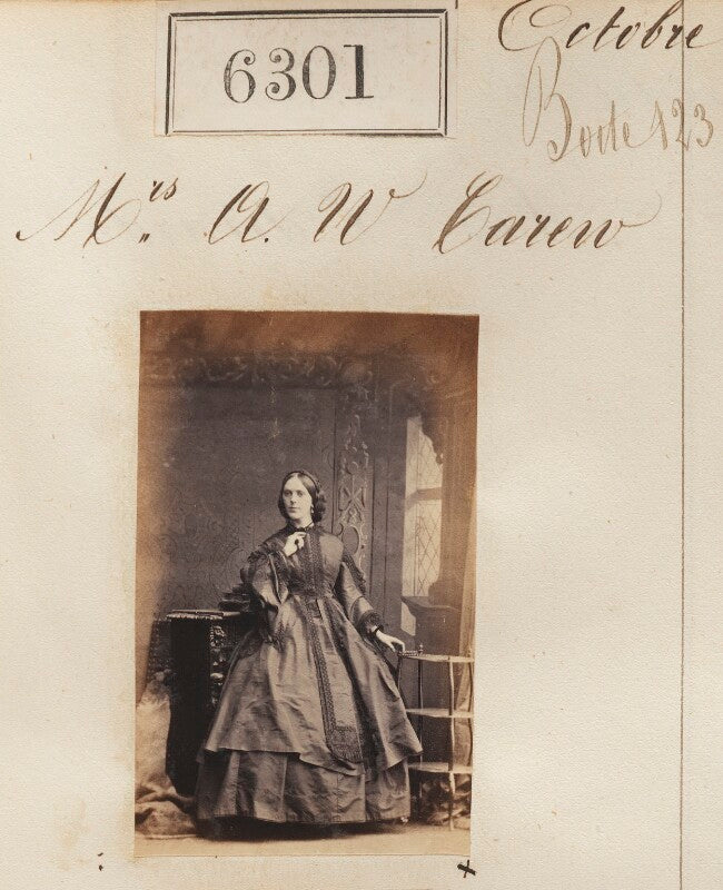 Mrs a.w.l. carew npg ax56246