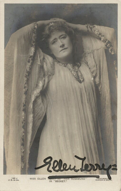 Ellen terry as fair rosamund in 'becket' npg x26804