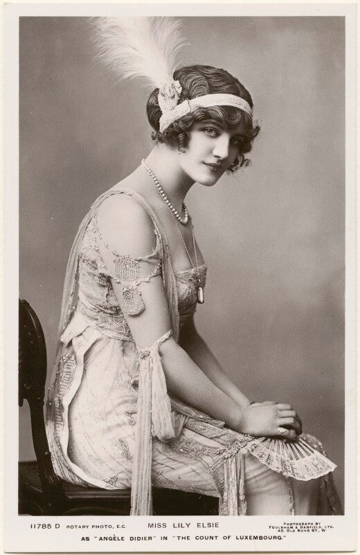 Lily elsie as 'angéle didier' in 'the count of luxembourg' npg x201076