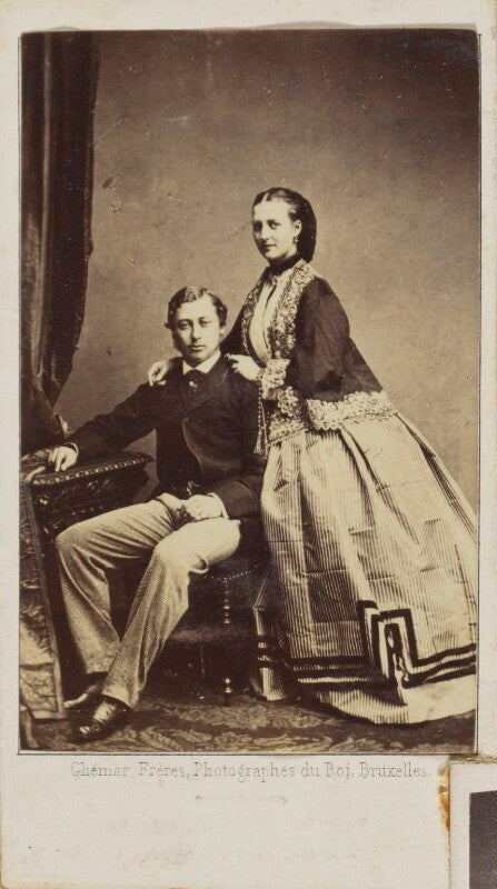 Queen alexandra; king edward vii npg ax9754