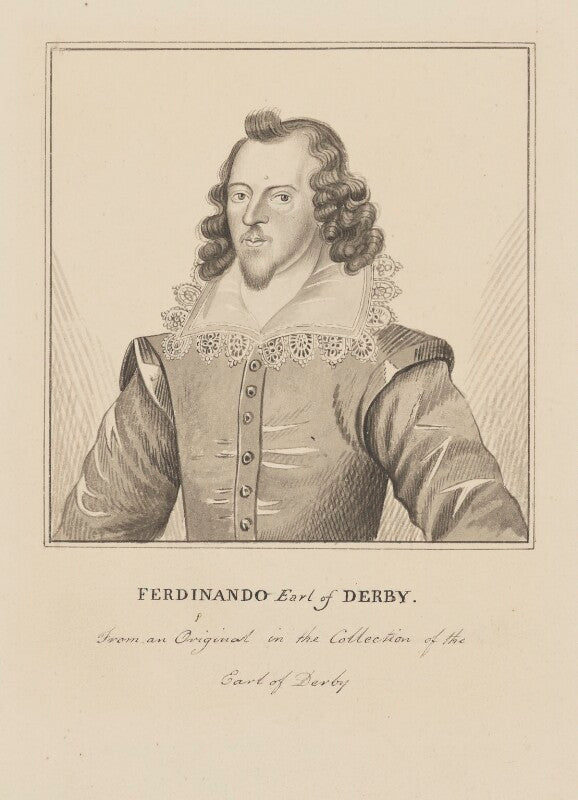 Ferdinando stanley, 5th earl of derby npg d2139
