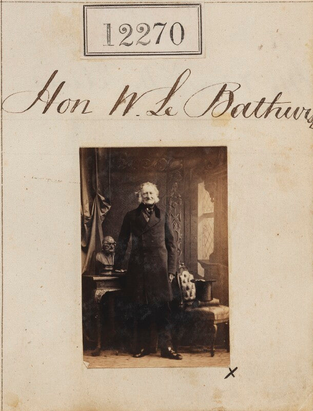 William lennox bathurst, 5th earl bathurst npg ax61932