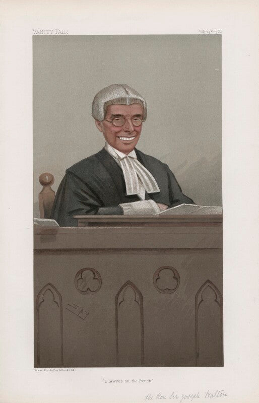 Sir joseph walton, 1st bt ('judges. no. 66.') npg d45128