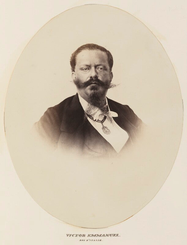 Victor emmanuel ii, king of italy npg ax27697
