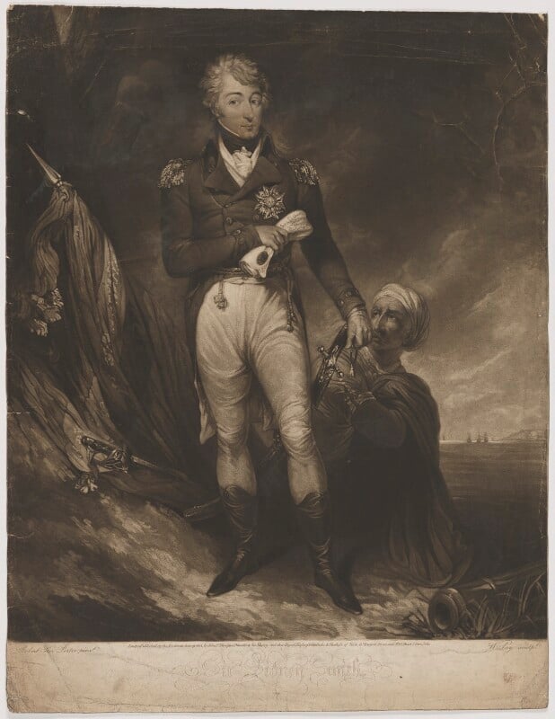 Sir sidney smith and an unknown man npg d41781