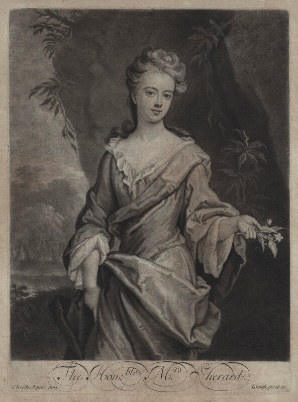 Lucy manners (née sherard), duchess of rutland ('the honble: mrs. sherard.') npg d31335