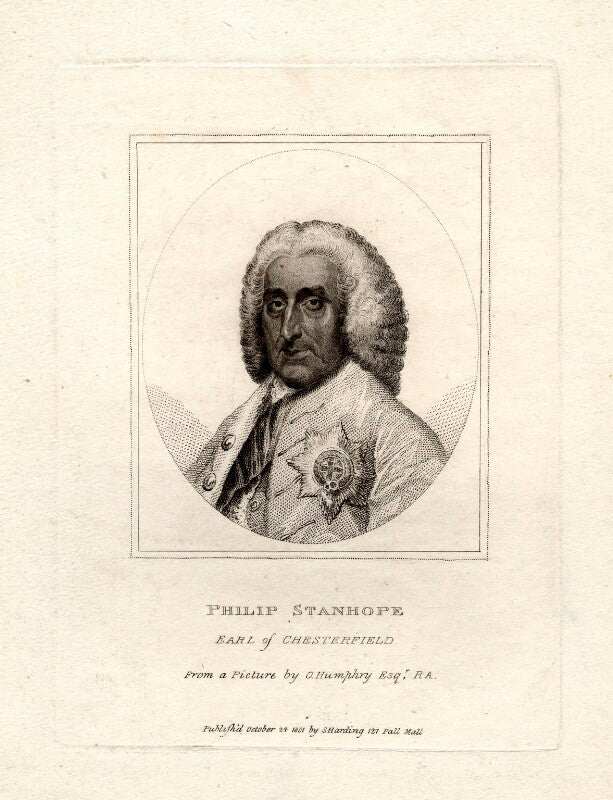 Philip dormer stanhope, 4th earl of chesterfield npg d2066
