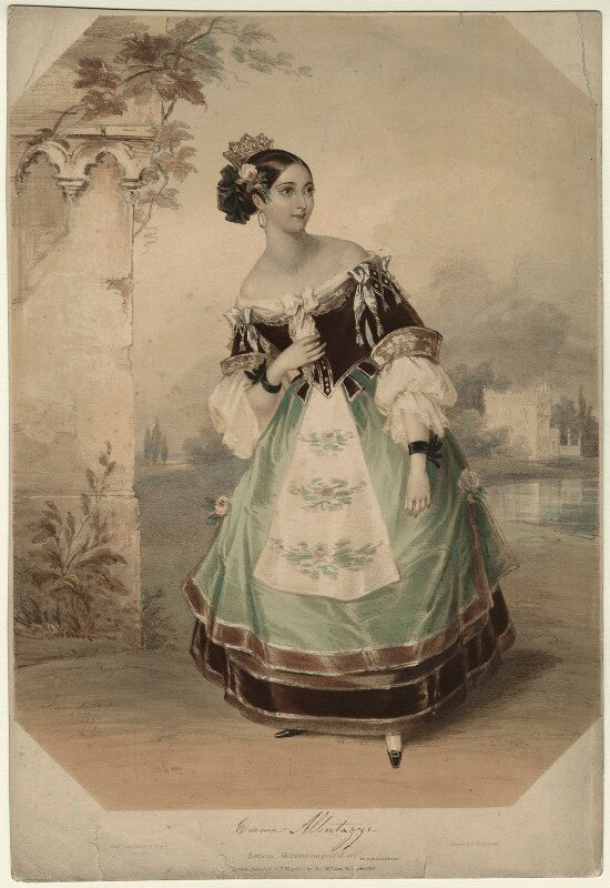 Emma albertazzi (née howson) as zerlina in 'don giovanni' npg d7304