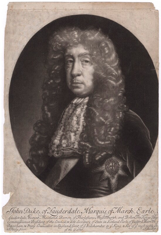 John maitland, duke of lauderdale npg d3542