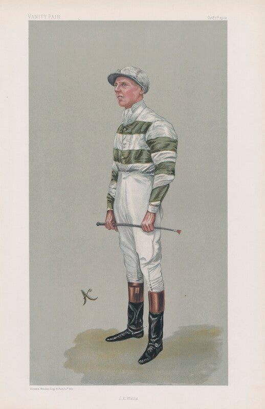 John evelyn ('j.e.') watts ('men of the day. no. 894. "j.e. watts"') npg d45190