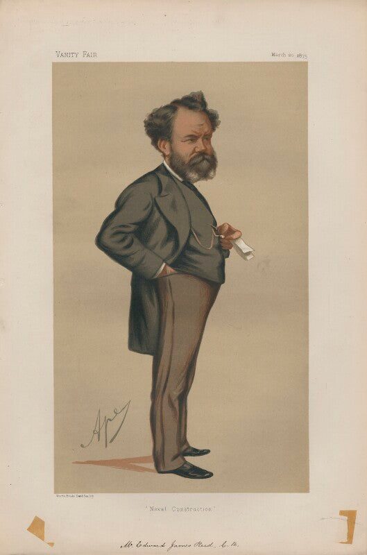 Sir edward james reed ('statesmen. no. 198.') npg d43684