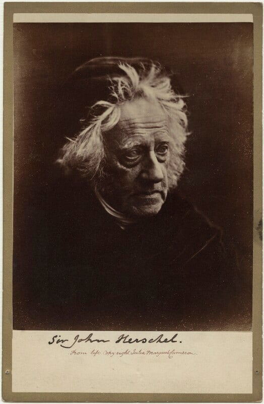 Sir john frederick william herschel, 1st bt npg x18040