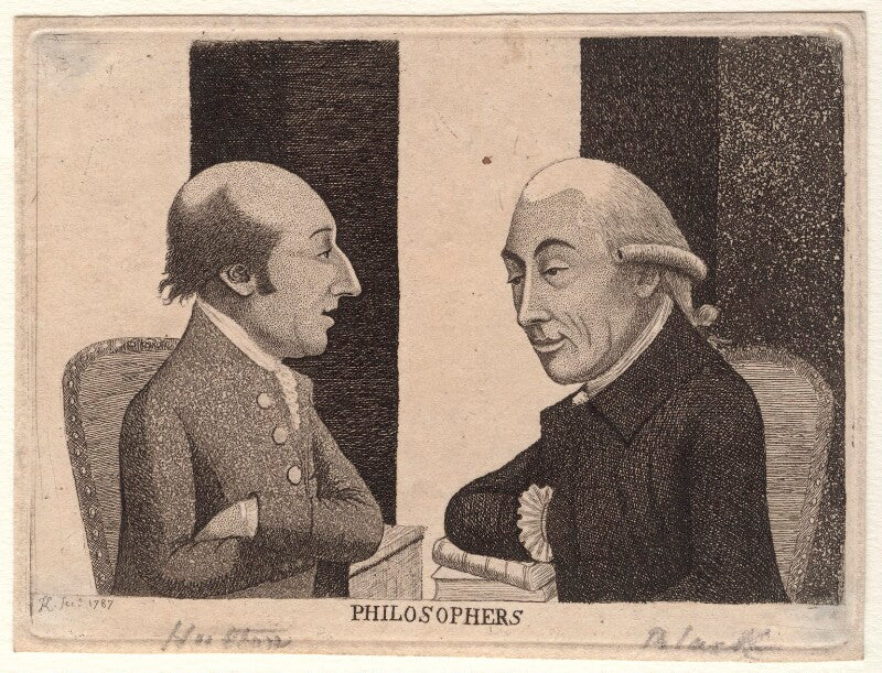 'philosophers' (james hutton; joseph black) npg d18646