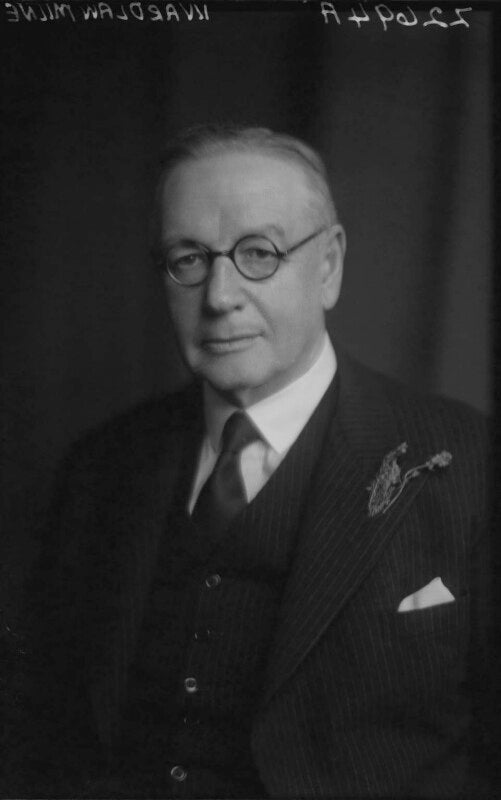 Sir john sydney wardlaw milne npg x31043