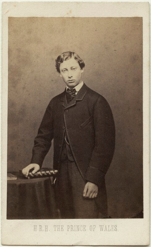 King edward vii when prince of wales npg x12783