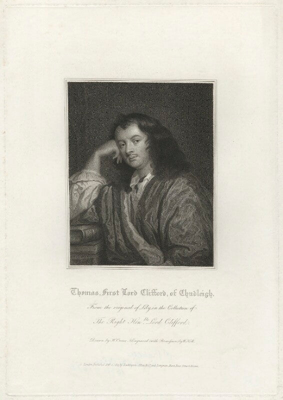 Thomas clifford, 1st baron clifford of chudleigh npg d33447
