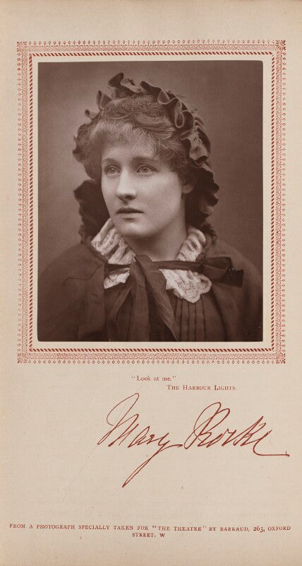 Mary rorke as lina nelson in 'the harbour lights' npg ax29389