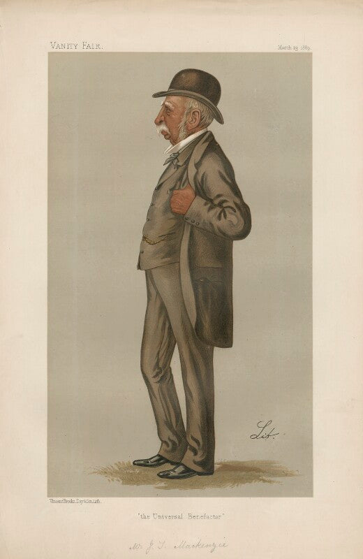Sir james thompson mackenzie, 1st bt ('men of the day. 420.') npg d44430