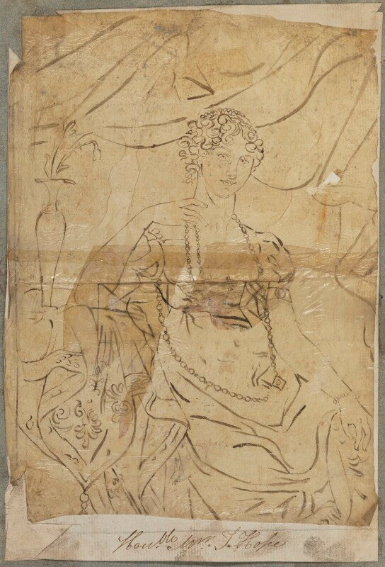 Louisa (née beresford, later hope), viscountess beresford npg d17779