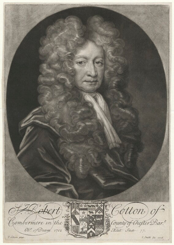 Sir robert cotton, 1st bt npg d34164