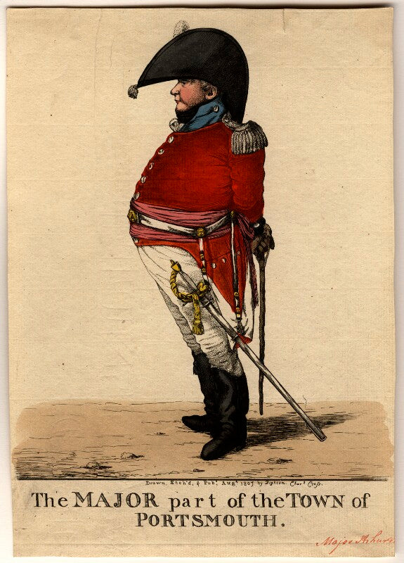 Charles ashurst ('the major part of the town of portsmouth') npg d10725